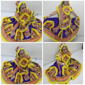 Blue and Yellow Chanycholi