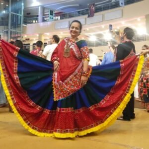 Blue and Dark Green Chanycholi