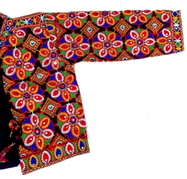 Gujarati Embroidery Covered Coat For Men and Women - Image 4