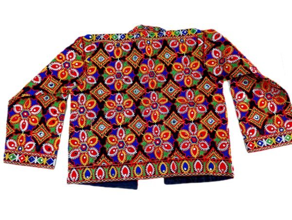 Gujarati Embroidery Covered Coat For Men and Women - Image 5
