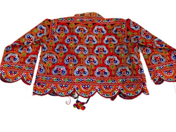 Gujarati Embroidery Covered Coat For Men and Women - Image 2