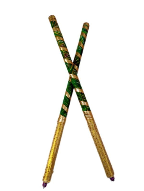 Bandhani Style Dandiyas