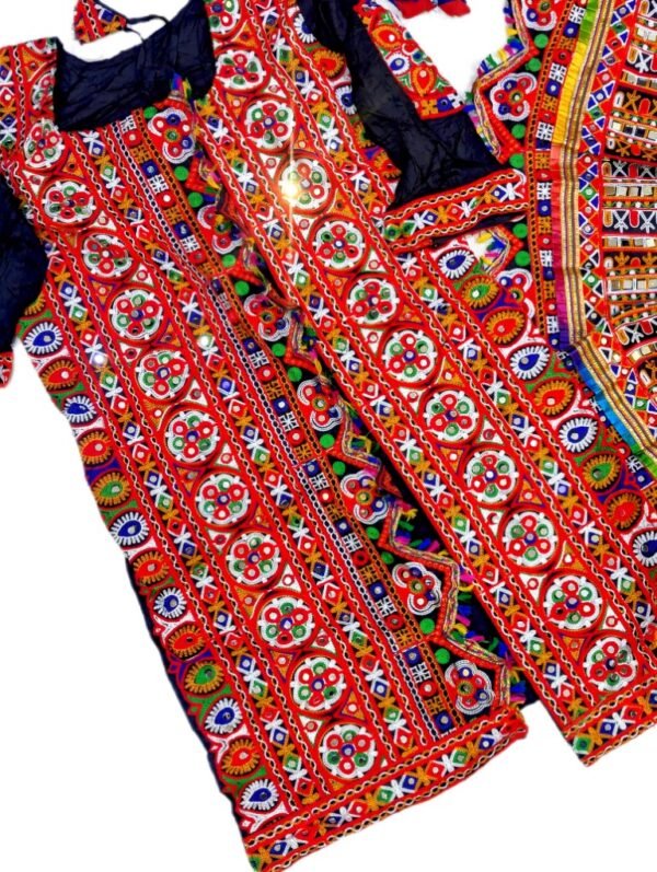 Short Chanyacholis with a Embroidered Coat/Jacket - Image 4