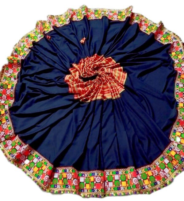 Black Lehenga with Gujarati Embroidery Border