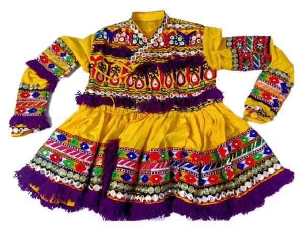 Yellow With Purple Accent Chanyacholi