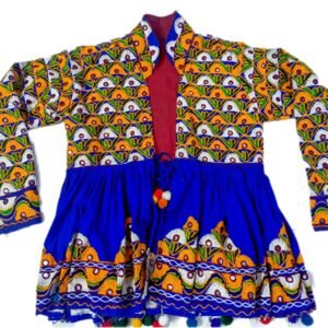 3 Piece Blue Kedia