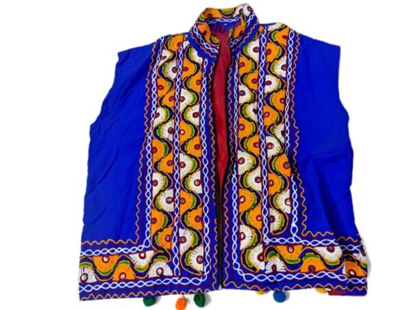 3 Piece Blue Kedia - Image 2
