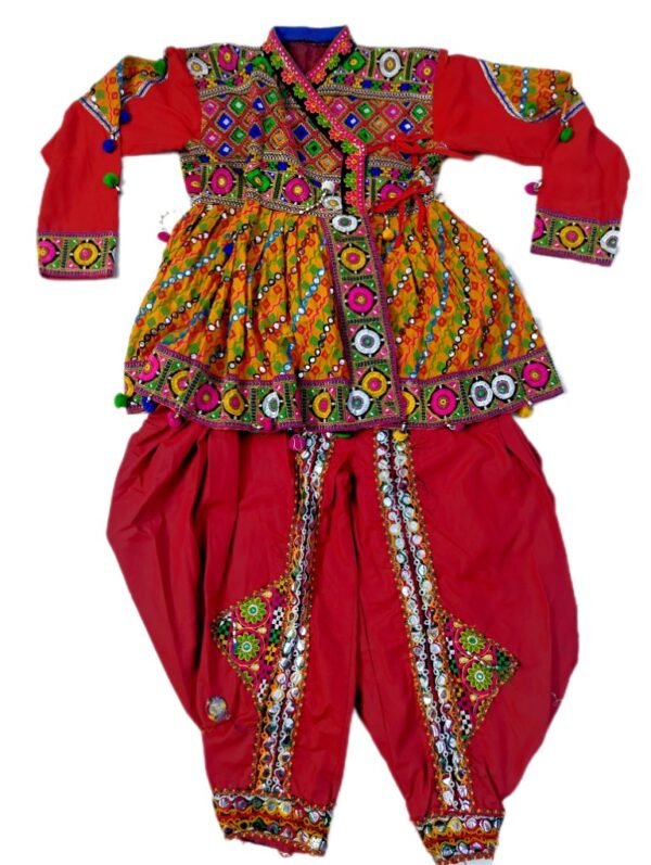 Orange and Red Kedia