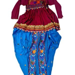 Maroon and Blue Kedia