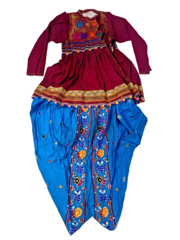 Maroon and Blue Kedia
