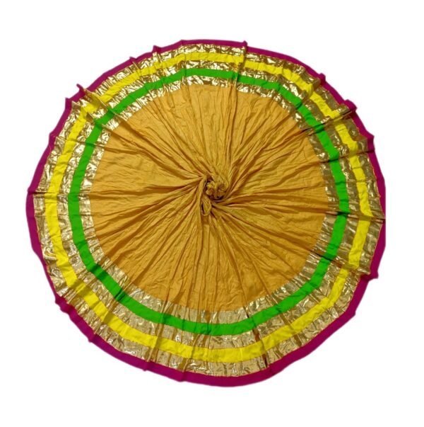 Multi-Colour Bordered Lehengas - Image 3