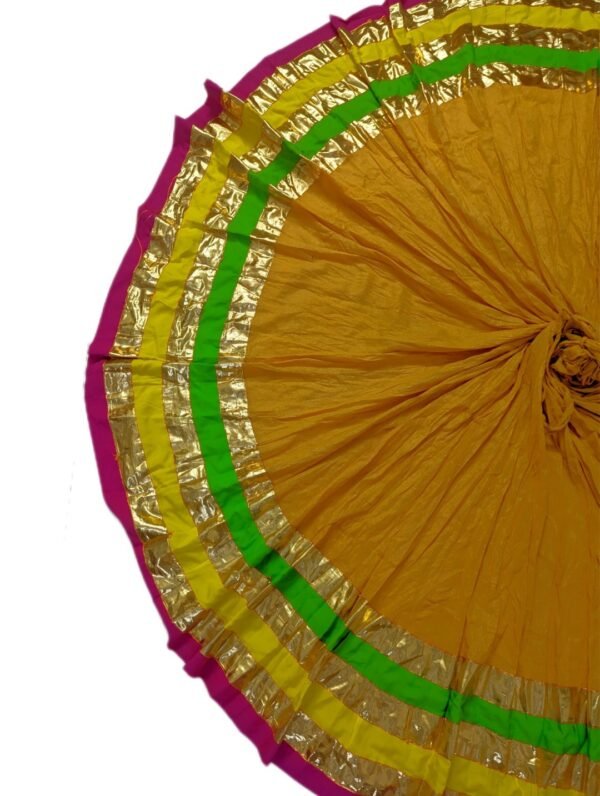 Multi-Colour Bordered Lehengas - Image 4