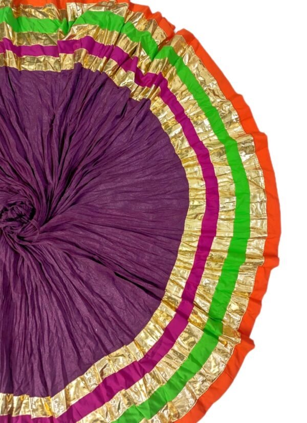 Multi-Colour Bordered Lehengas - Image 2