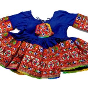 Blue Kedia Style Blouse