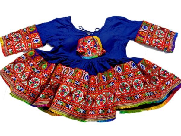 Blue Kedia Style Blouse