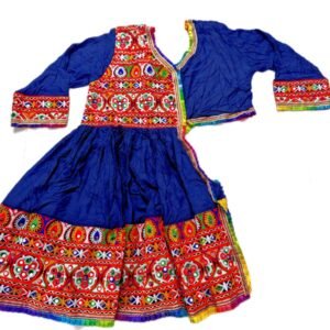 Blue Half Kedia Style Blouse