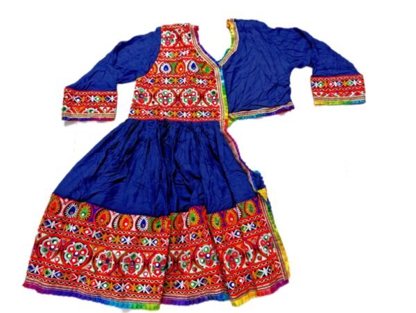 Blue Half Kedia Style Blouse