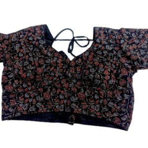 Black Printed Blouse