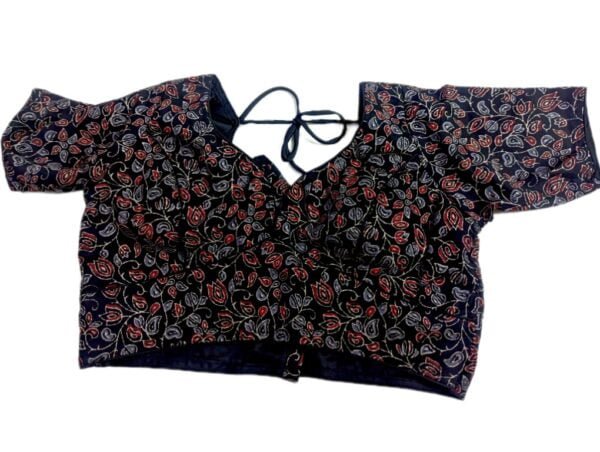 Black Printed Blouse