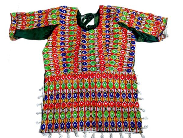 Authentic Fully Covered Gujarati Embroidery Long Blouses - Image 7