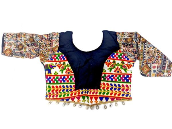 Deep Purple and Black Chanyacholis with Customized Blouse and Dupatta - Image 8