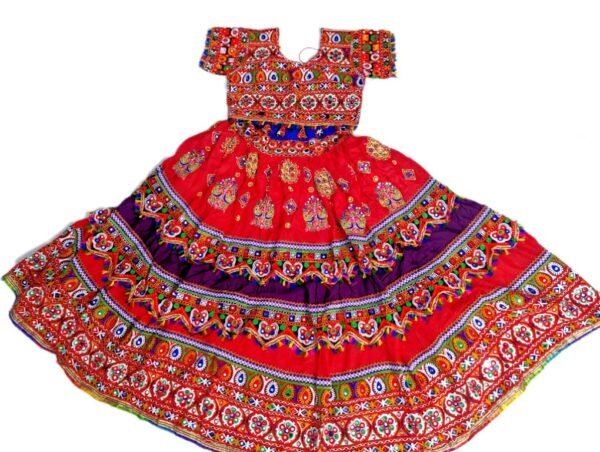 3 Layers Red and Deep Purple Chanyacholi