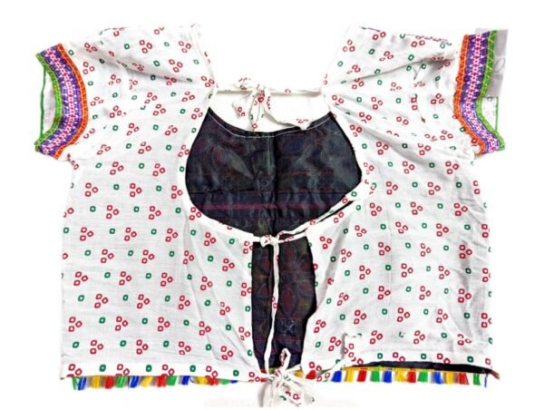 White, Orange, Blue and Pink Chanyacholi - Image 4