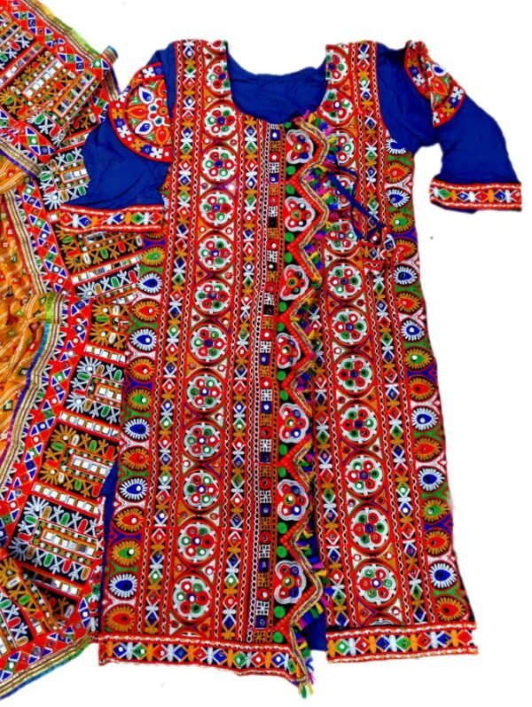 Chanyacholis with Long Embroidered Jacket/Coat - Image 11