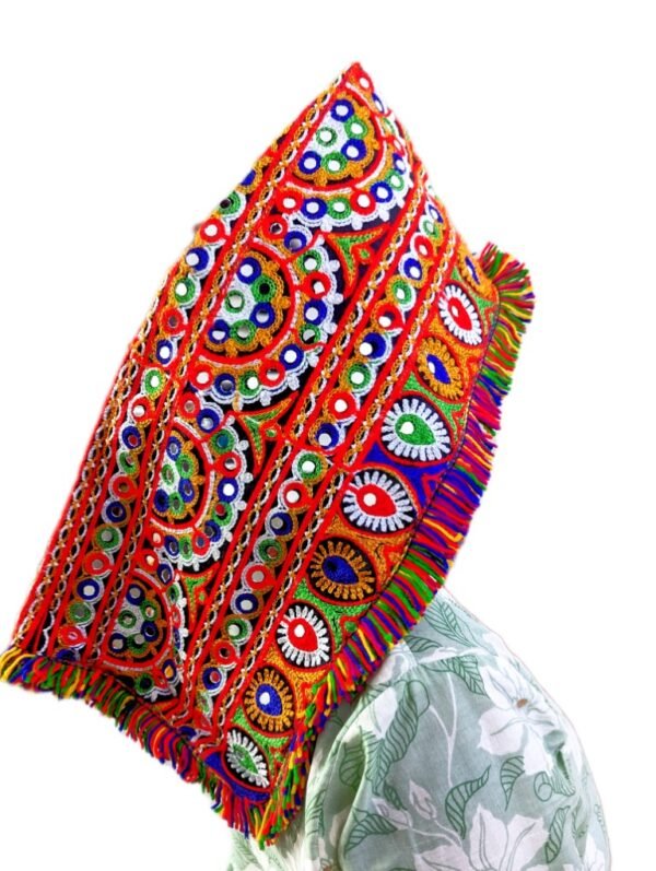 Gujarati Embroidery Head Gear - Image 2
