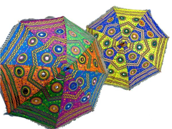 Multi-Colour Gujarati Style Umbrellas