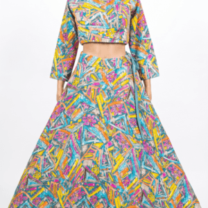 Multi Colour Print Chanyacholi