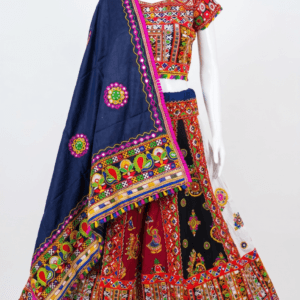 Extended Embroidery Border Chanyacholi